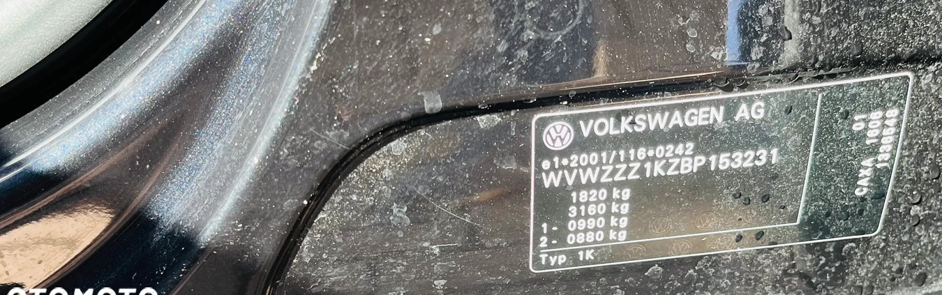 Volkswagen Golf cena 32000 przebieg: 185000, rok produkcji 2011 z Lublin małe 106